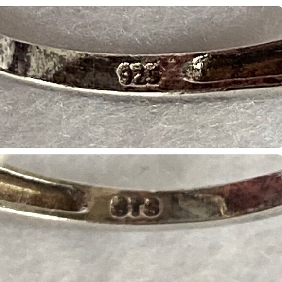 Sterling Silver 925 STS Oval Titanium Aura Quartz Druzy Ring Sz 8.5 - Picture 9 of 16